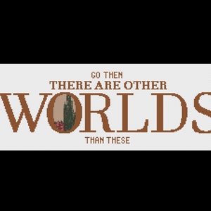 Other Worlds - Dark Tower - PDF Cross Stitch Pattern