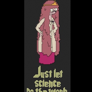 Just Let Science Do the Work - Adventure Time - Cross Stitch Pattern