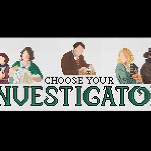 Investiagtor - Arkham Horror - PDF Cross Stitch Pattern