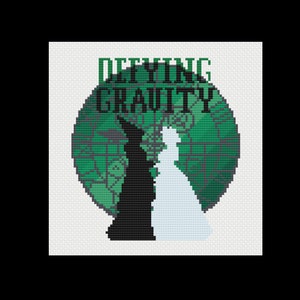 Defying Gravity - Wicked - PDF Cross Stitch Pattern
