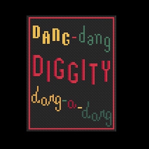 Dang Dang - Heathers - PDF Cross Stitch Patterns