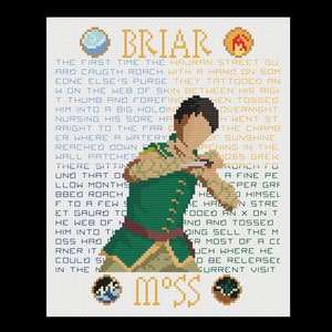 Briar Moss - Circle of Magic - PDF Cross Stitch Pattern