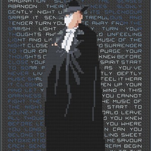 Angel of Music - Phantom of the Opera - PDF Cross Stitch Patterns