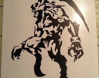 FFXIV Final Fantasy 14 Primals Silhouettes  Etsy