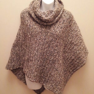 Cowl Neck Poncho