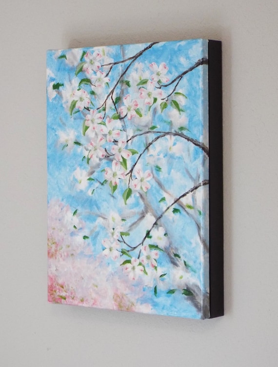 Painting Abstract Design Nouveau Two Women Flowers Floral 12X16 Framed Art Print