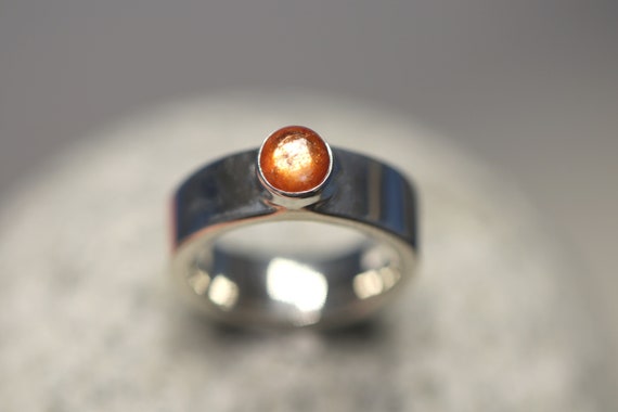 Anello A Fascia Larga, Anello Regolabile, Anello In Argento 925, Anello - Foto 3