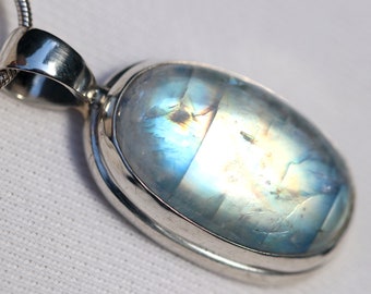 Small Round Gilson Opal Pendant Slider Talisman Charm October Birthstone Top Quality Synthesized Blue Red Green Opal 925 Sterling Silver