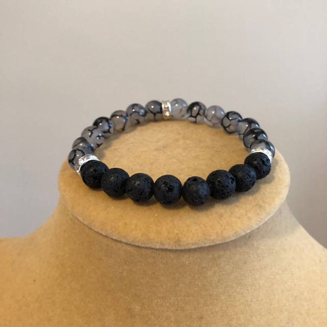 8 Mm Essential Oil Diffusing Bracelets Oil Diffusing Etsy UK