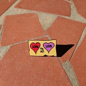 Protest Hat Pins (FREE Shipping/Tracking) love is love