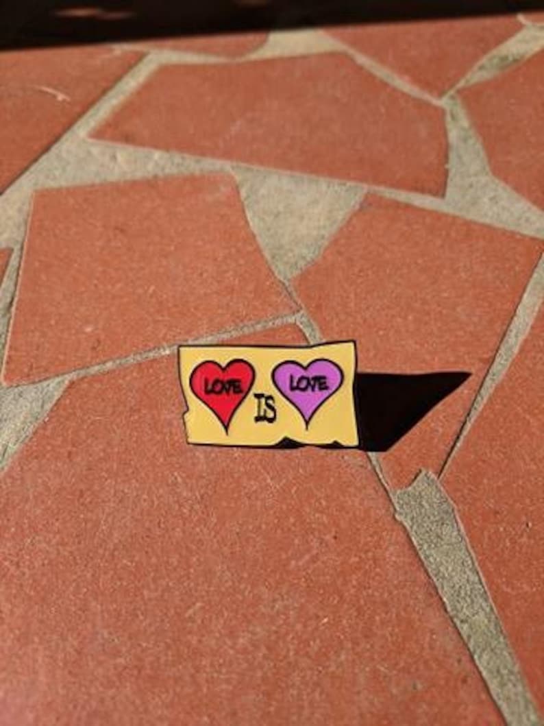 Protest Hat Pins (FREE Shipping/Tracking) love is love