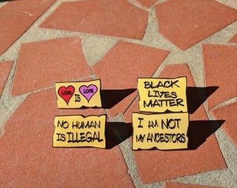 Protest Hat Pins (FREE Shipping/Tracking)
