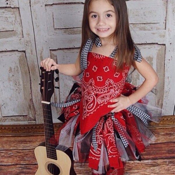 Western Wear Pageant OOC - BOW INCLUDED - Western Birthday - Cowgirl Costume - First Birthday Outfit - Infant Toddler Girls