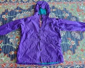REI Purple Anorak Jacket: Kids XL / Women's S/M, Hooded Windbreaker