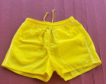 Neon Yellow Shorts - Etsy