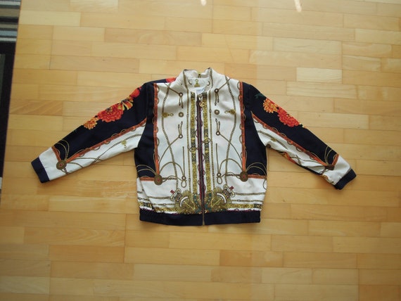 Ropes and Chains Bomber Jacket Peter Popovitch Ba… - image 2