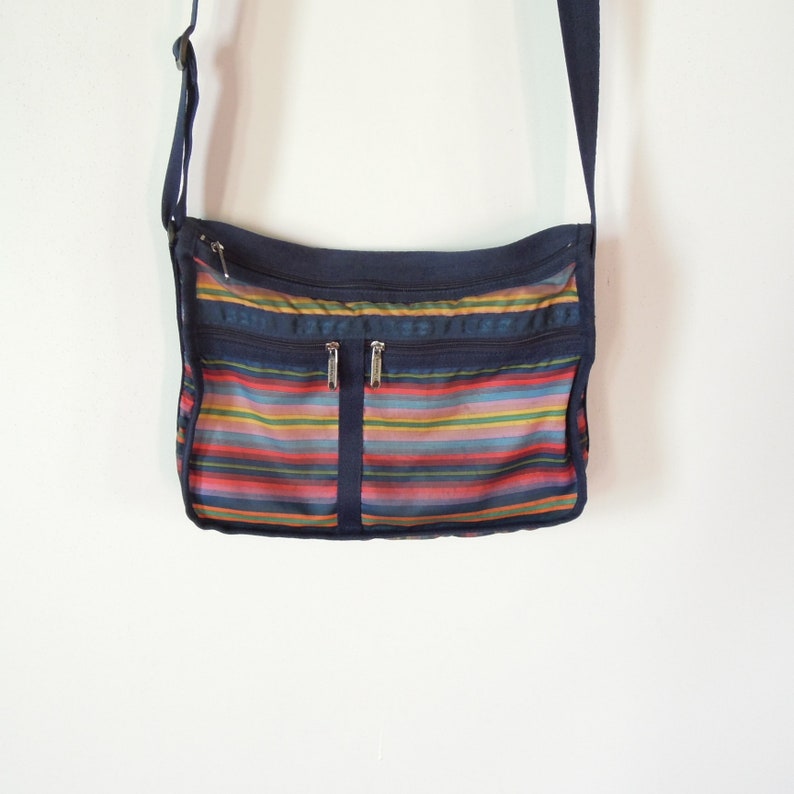 Lesportsac Nylon Purse Cross Body Purse Shoulder Bag Light Etsy