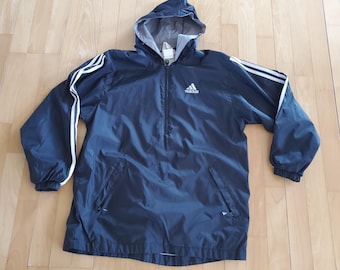 品多く Adidas Small Men's Vintage 90's Jacket Nylon Hooded Lined ジャケット・アウター