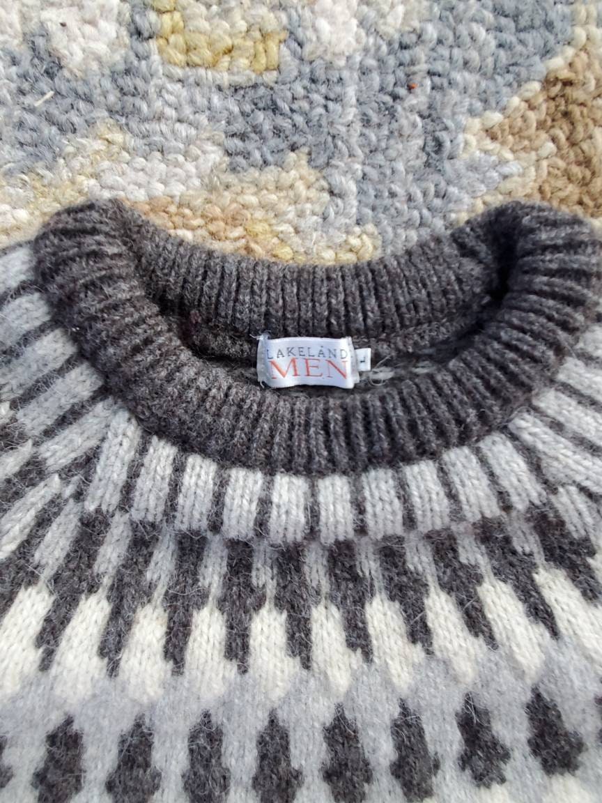 Alpaca Wool Heavy Knit Sweater Made in Ecuador Vintage 90's Alpaca Wool Heavy Knit Sweater Made in Ecuador Vintage 90's