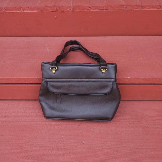 Vintage Deerskin Leather Handbag - Deer Wear Supple - Etsy