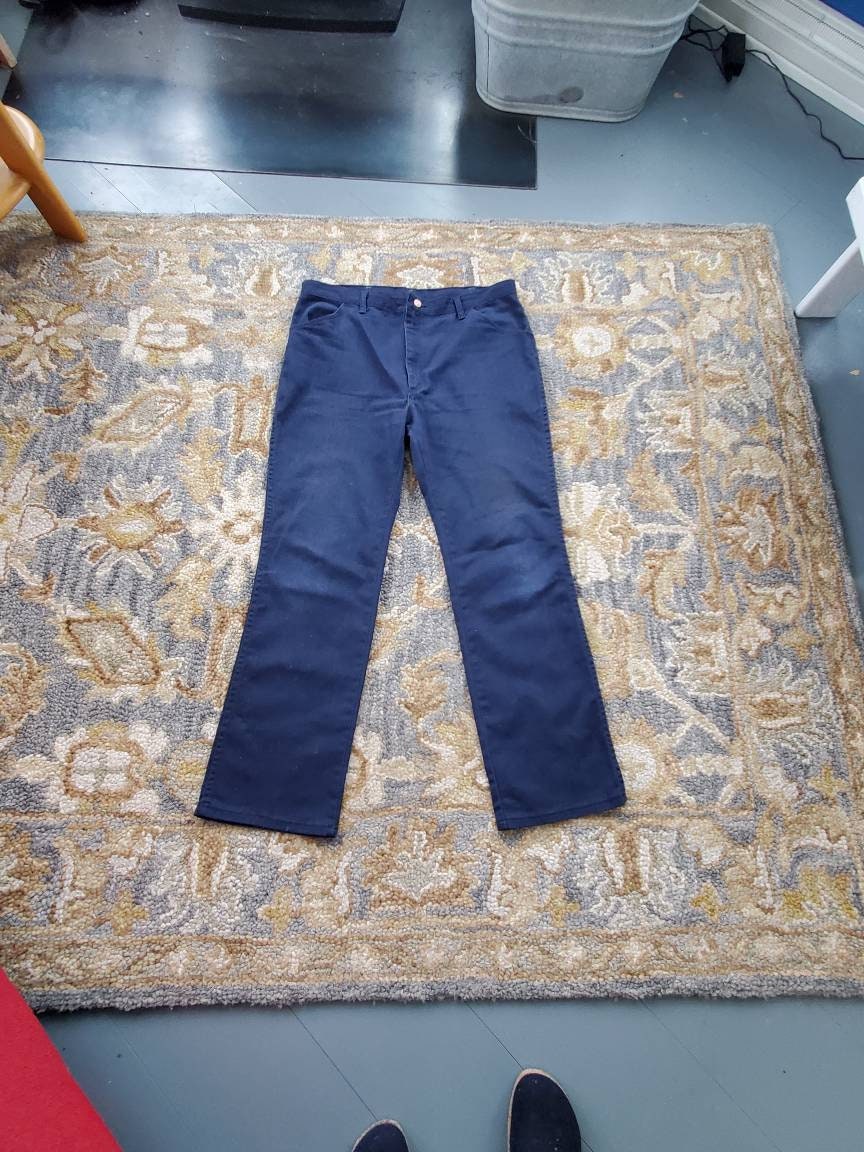 80s BIG BEN by Wrangler ペインター パンツ 34×30 80s USA製 BIG BENビッグベン ダック地 ペインターパンツ ペンキ