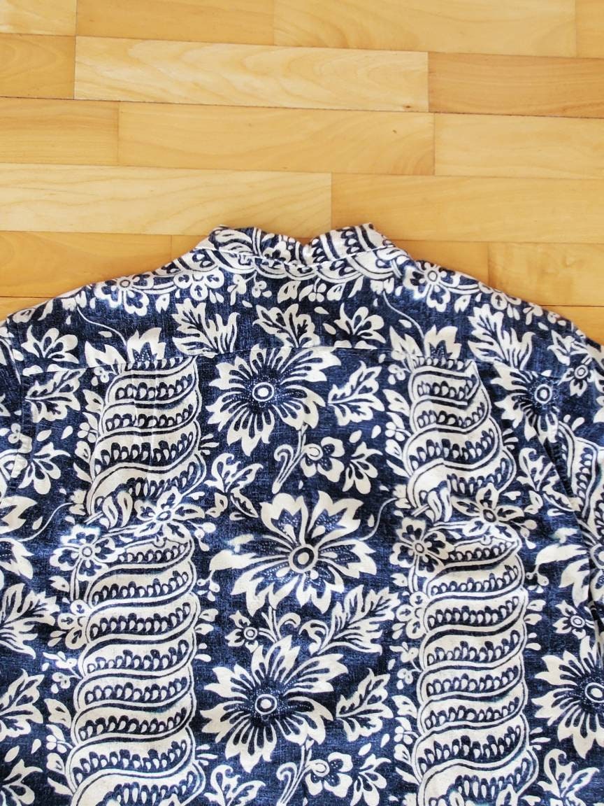 Polo Ralph Lauren Bonnard Hawaiian Print Linen Shirt Men's - Etsy
