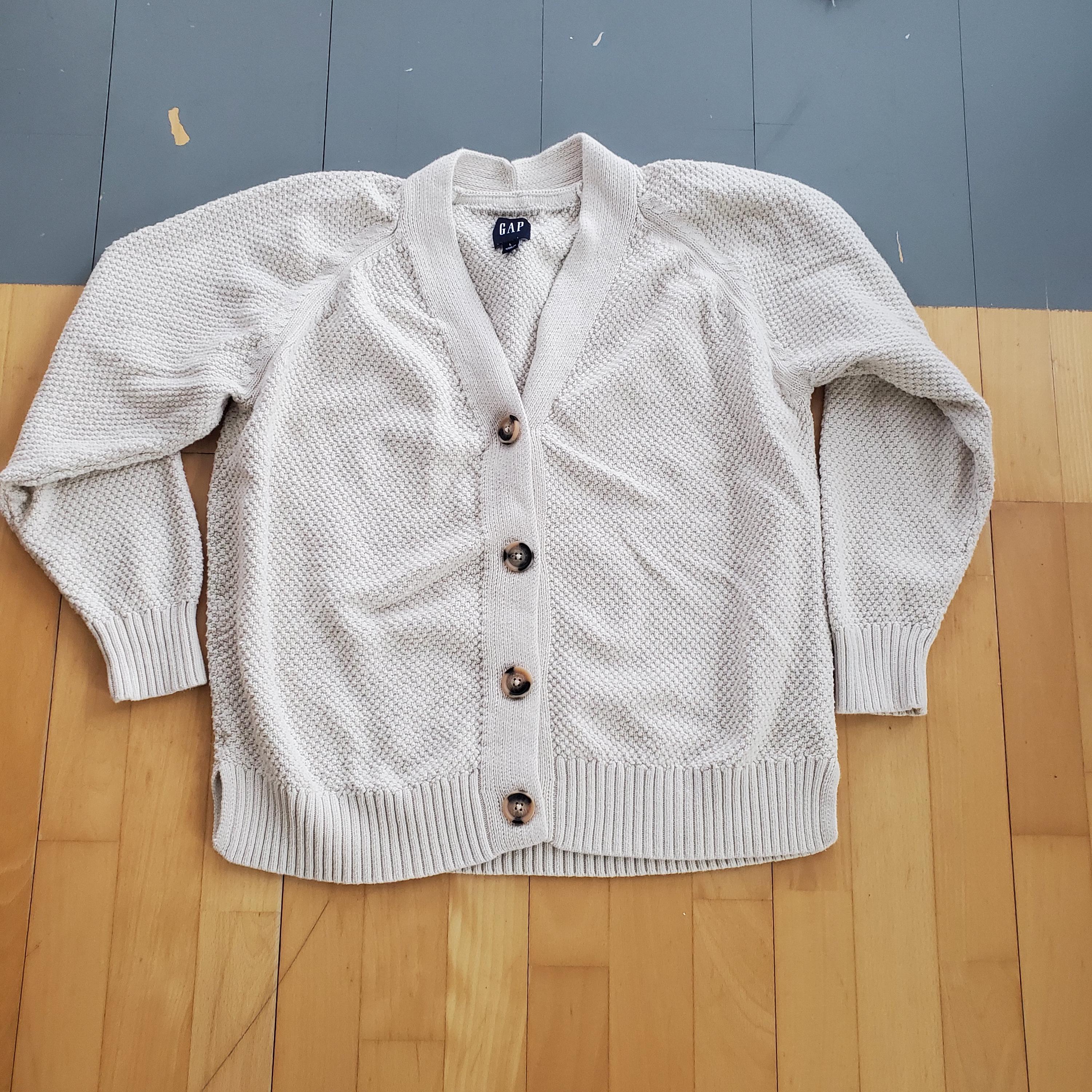 る*。様 90s OLD GAP cardigan！！ 90s Vintage Gap Wool Cardigan Womens Size XS Nordic Ski