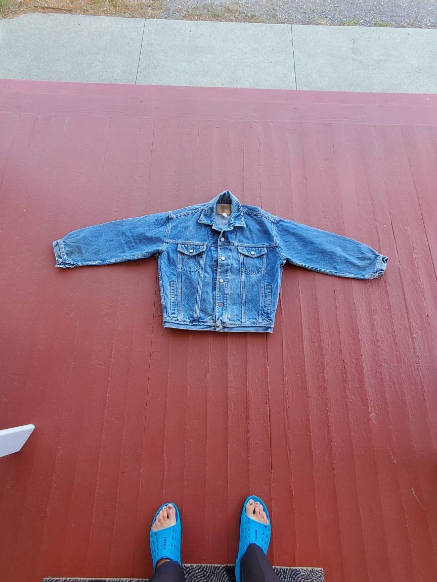 ジャケット・アウター 90s old Gap denim fade coverall M Old Gap 90'S 00'S Denim Coverall Jacket | eBay