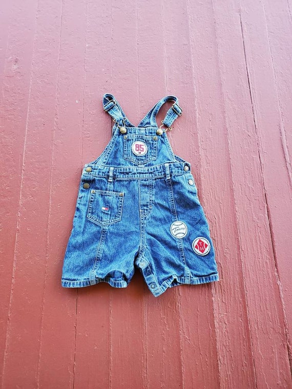 Tommy Hilfiger Baby denim bib overalls Size 3T to… - image 4