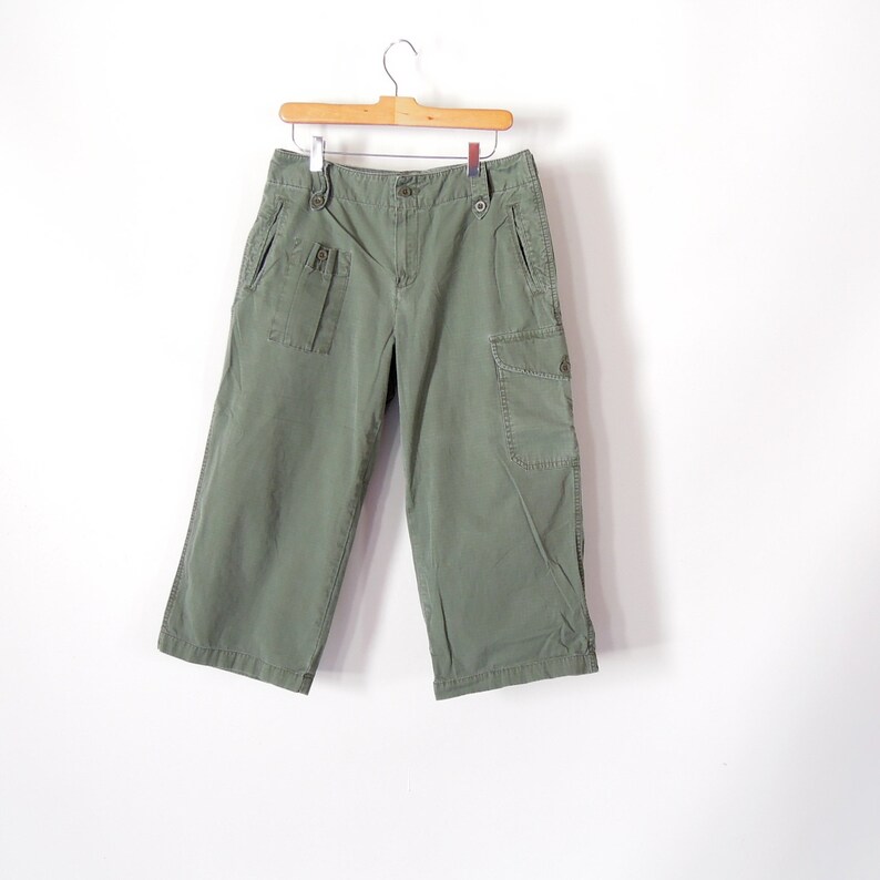 army fatigue flare pants