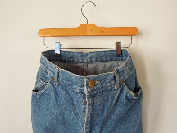 Women's Chic jeans Medium Wash 90's Vintage High … - image 5