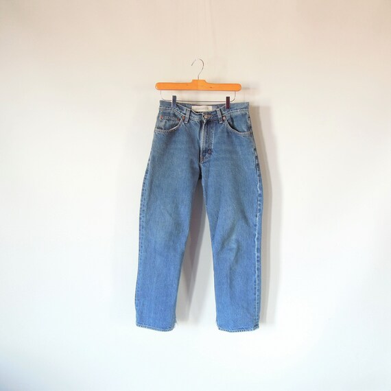 Gap Standard Fit Vaqueros para Hombre Tamano 30 28 vintage 90 s Unisex Boyfriend Jeans pierna recta Medium Wash Etsy Mexico