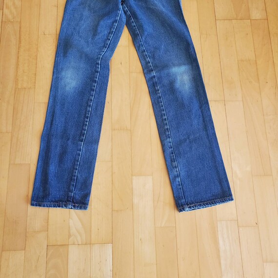 Classic Calvin Klein Jeans 1980's High Waist Broo… - image 8