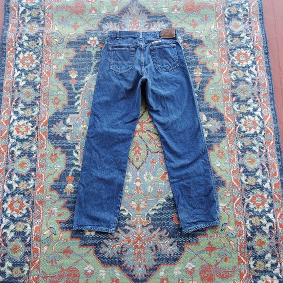 AmeriPride work jeans men's 33/33 vintage 90's he… - image 1