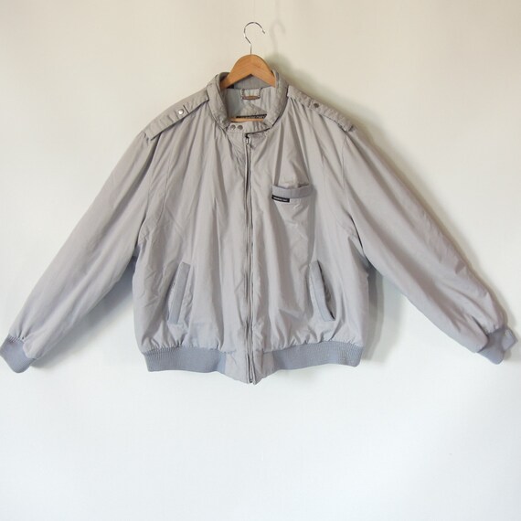 light grey members only jacket
