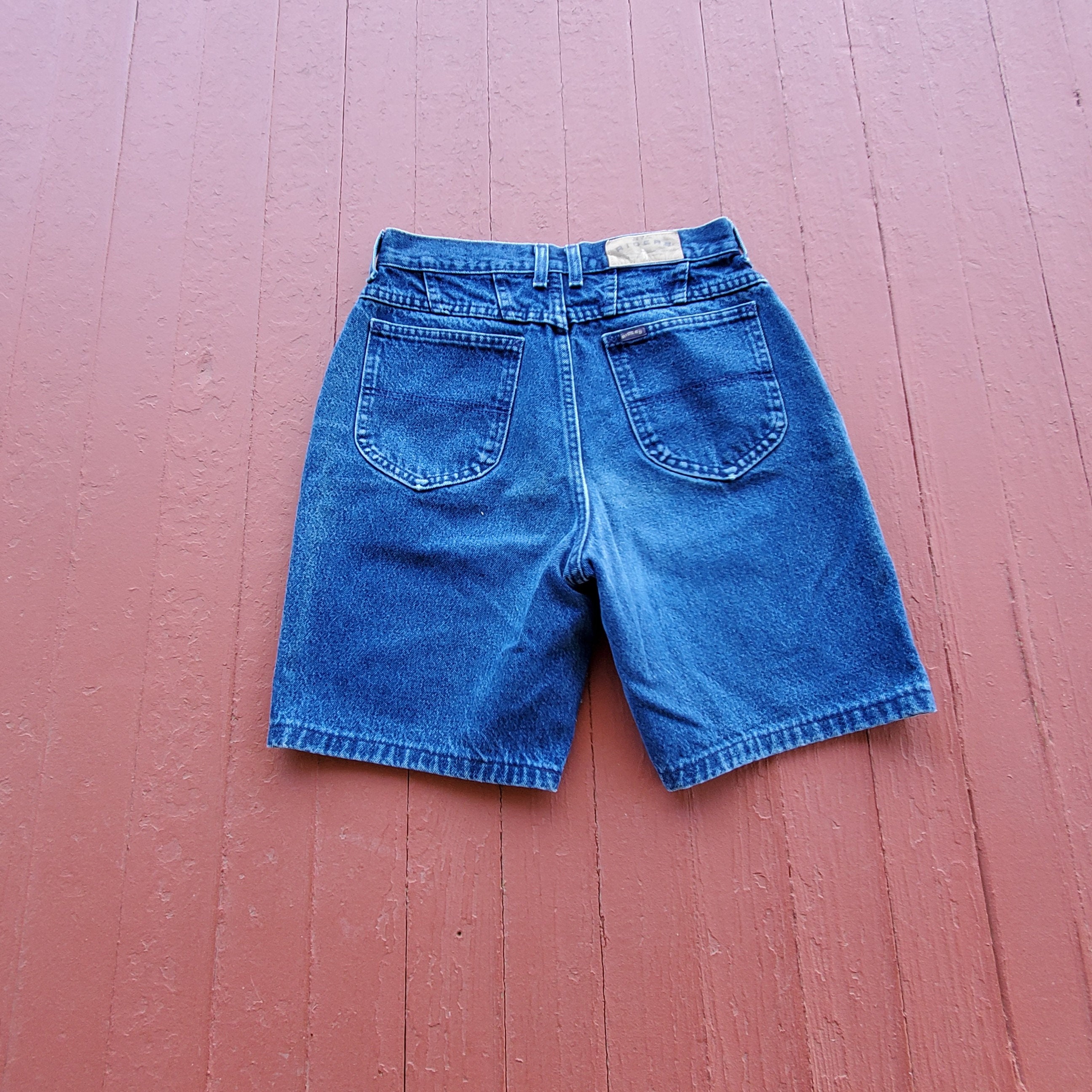 Vintage Riders Denim Shorts: 90s High Waisted Jean Cutoffs, 29