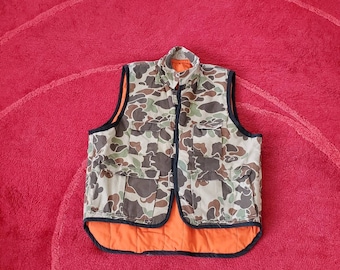 Reversible Camouflage Vest Hook and 