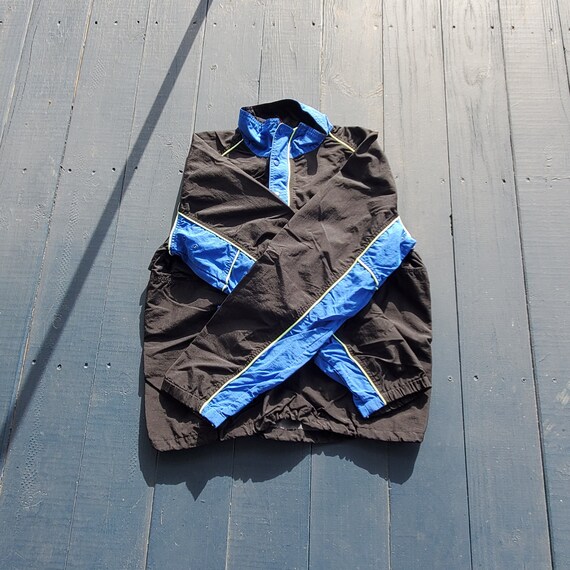 Vintage Hind Ski Jacket: '90s Nylon Anorak, Neon … - image 2