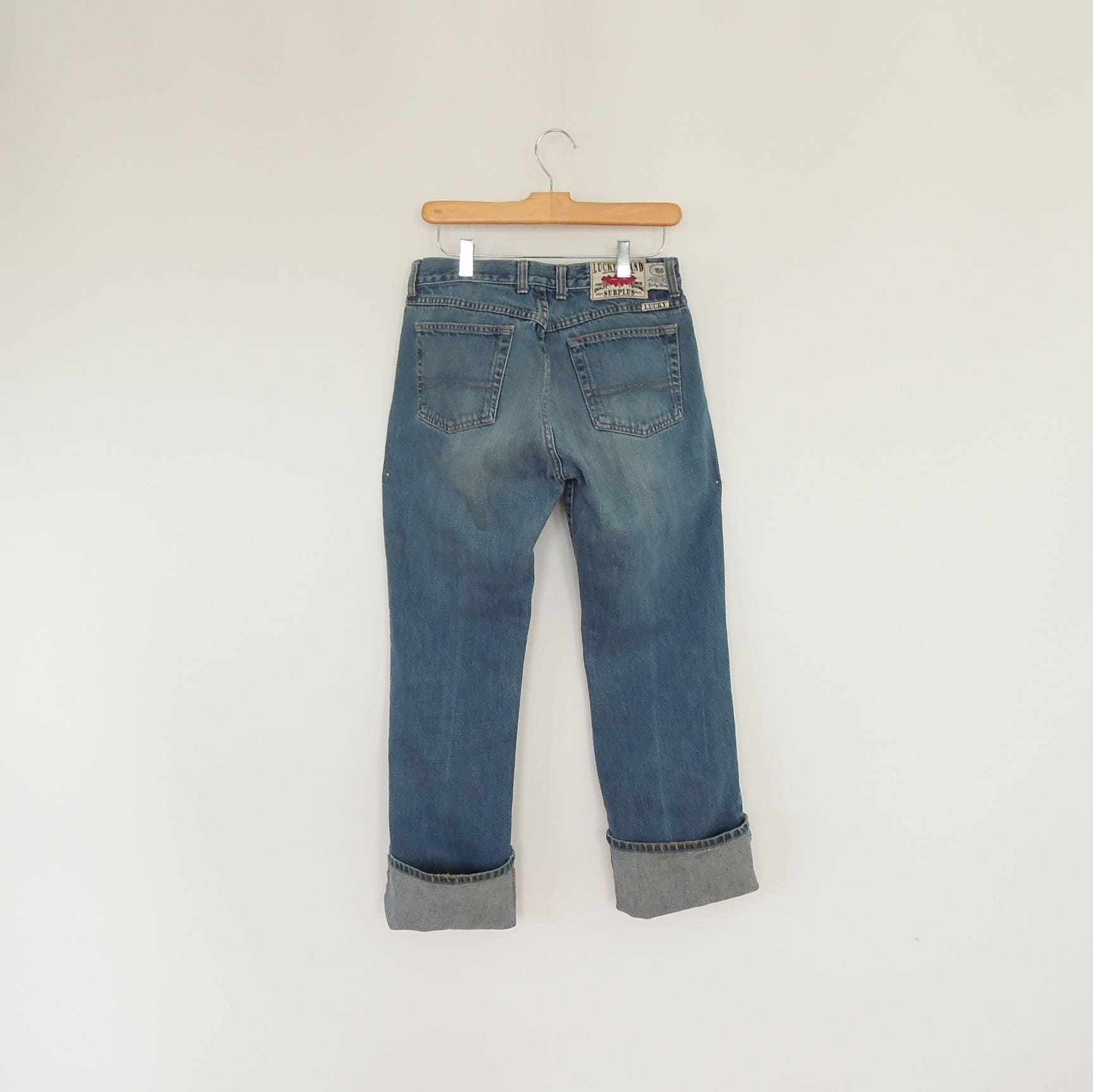 Retro Lucky Brand Gene Montesano American Classic Dungarees Jeans