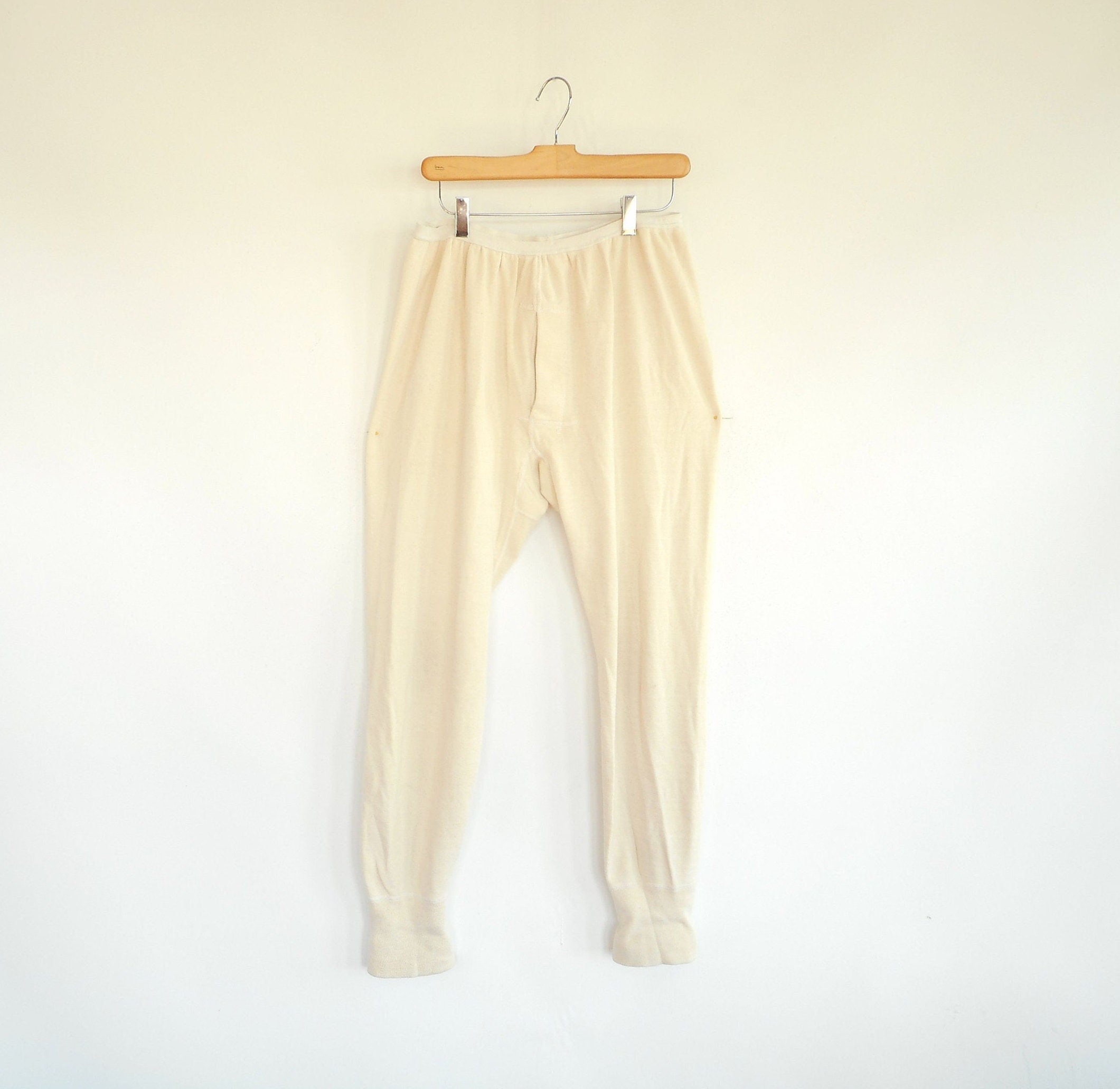 Military Long Underwear Drawers M-50 Small Wool Blend