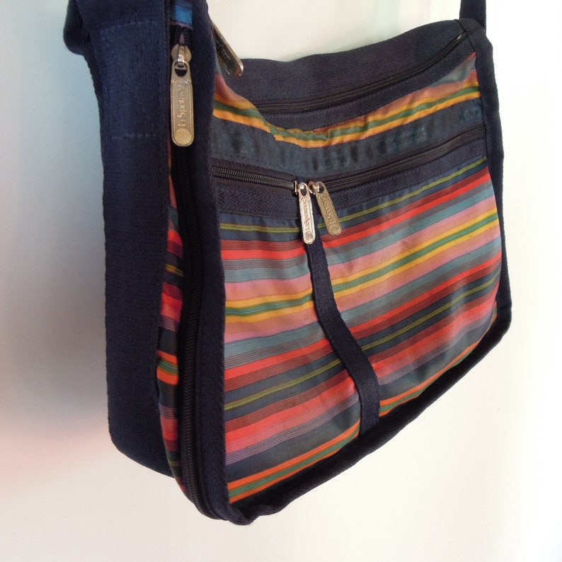 Lesportsac Nylon Purse Cross Body Purse Shoulder Bag Light Etsy