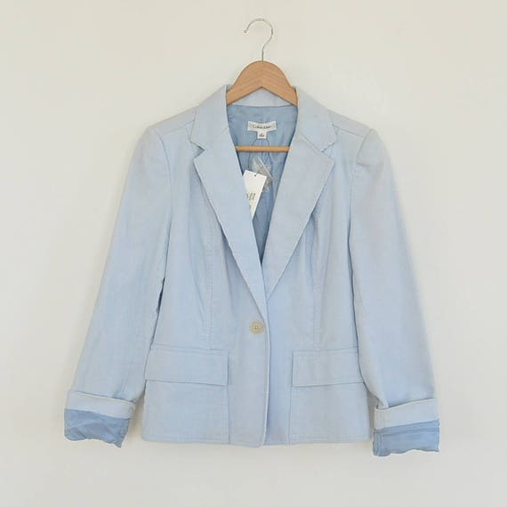 Calvin Klein Corduroy Blazer 90's Era New with Ta… - image 2