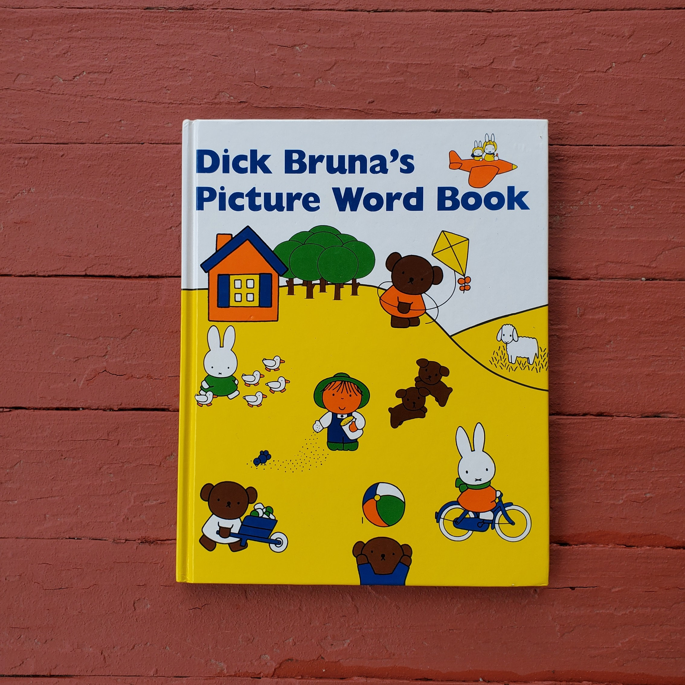 Dick Bruna's Picture Word Book 1988 Vintage Hard Cover Dick Bruna's Picture Word Book 1988 Vintage Hard Cover
