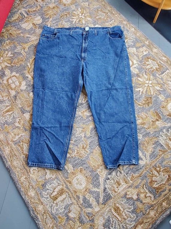 XXXL Levi's jeans men's size 58/30 90's vintage b… - image 4