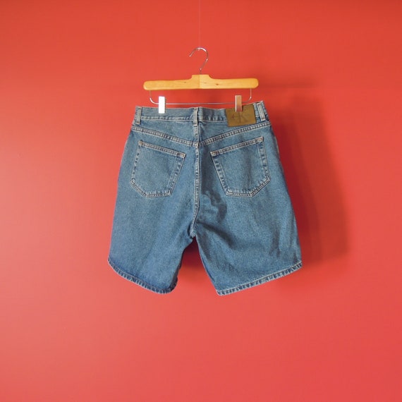 calvin klein denim shorts mens