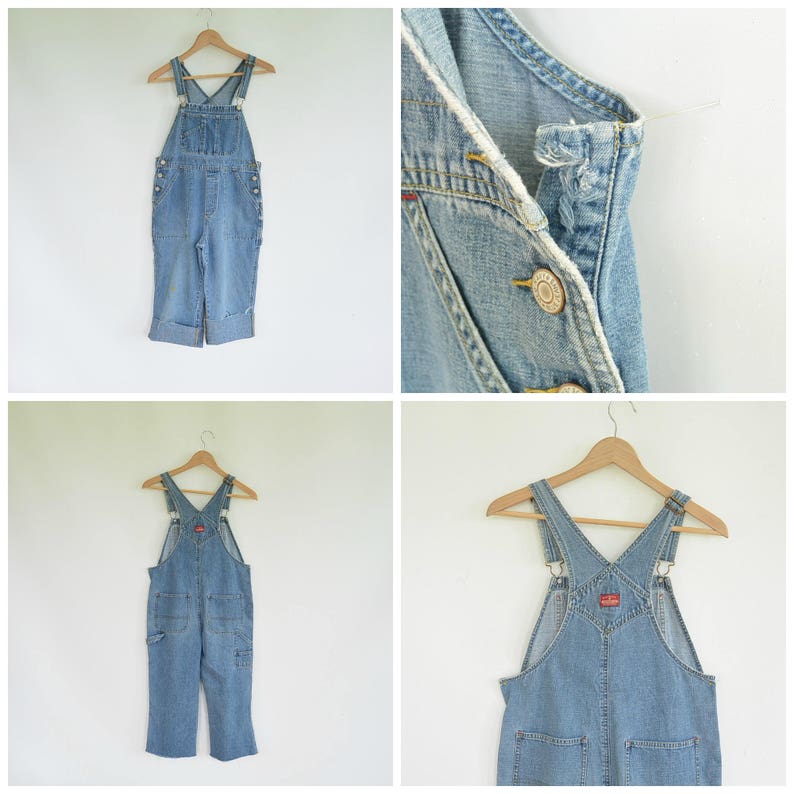 cut off bib overalls