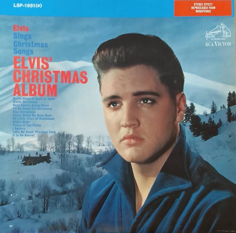 1951 Elvis Presley Christmas Album rca Victor LSP-1951 e image 0