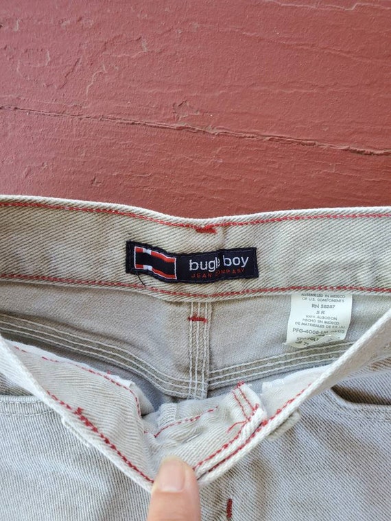 Bugle Boy little boys shorts size 5 tan denim 90'… - image 10