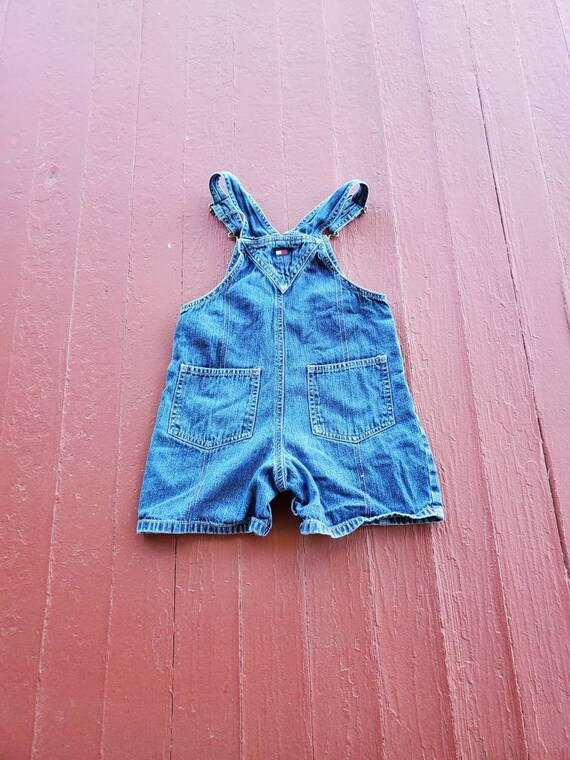 Tommy Hilfiger Baby denim bib overalls Size 3T to… - image 3