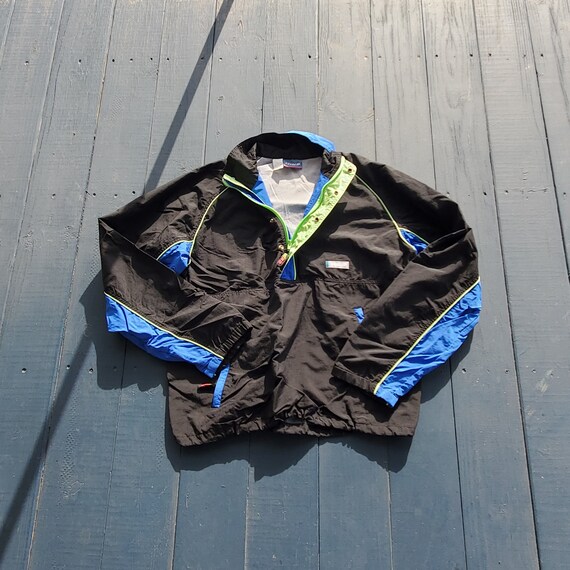 Vintage Hind Ski Jacket: '90s Nylon Anorak, Neon … - image 3